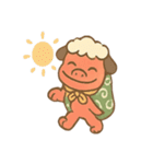 のんびり獅子舞くんのゆる福日和（個別スタンプ：18）