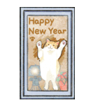 ねこのお正月BIGスタンプ〜新年のご挨拶〜（個別スタンプ：8）