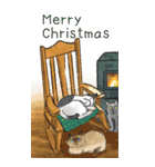 ねこのお正月BIGスタンプ〜新年のご挨拶〜（個別スタンプ：22）