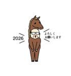 おじさんの年末年始とクリスマスのスタンプ（個別スタンプ：20）