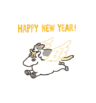 【うごく】うまコギのあけおめスタンプ2026（個別スタンプ：3）