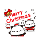 年末年始はつぶあんパンダ（個別スタンプ：16）