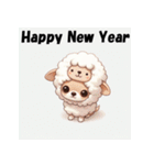 十二支全部 あけおめ 年賀状 チワワ2（個別スタンプ：25）