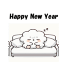 十二支全部 あけおめ 年賀状 スリープ（個別スタンプ：26）