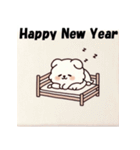 十二支全部 あけおめ 年賀状 スリープ（個別スタンプ：34）