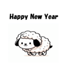 十二支全部 あけおめ 年賀状 ダルメシアン2（個別スタンプ：24）