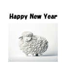 十二支全部 あけおめ 年賀状 ペーパー（個別スタンプ：25）