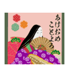 飛び出す❤️2026❤️大人の華やか年賀状（個別スタンプ：9）