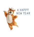 2026正月馬しば犬【元旦・かわいい】（個別スタンプ：14）