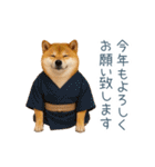 2026正月を祝う柴犬【元旦・かわいい】（個別スタンプ：2）