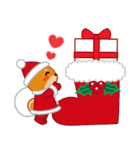 柴犬「ムサシ」64 年末年始（個別スタンプ：24）