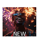 お正月のラッパースタンプ【謹賀新年】（個別スタンプ：30）