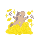 ゆるいウマのお正月（個別スタンプ：21）