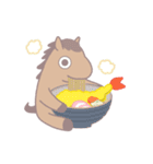 ゆるいウマのお正月（個別スタンプ：37）