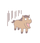 ゆるいウマのお正月（個別スタンプ：40）