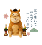 2026正月を祝うねこ【元旦・かわいい】（個別スタンプ：18）