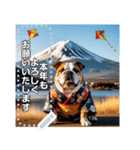 ♡馬に乗る犬♡（個別スタンプ：4）