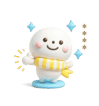 誰でも年末年始によく使える3Dカスタム（個別スタンプ：12）