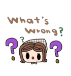 (nenerin日常スタンプ560英語気遣い)（個別スタンプ：33）