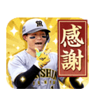 阪神タイガース ビジターユニ あけおめ（個別スタンプ：11）