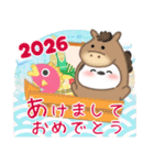 シマエナガ毎年使える♥年末年始スタンプ23（個別スタンプ：14）
