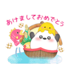 シマエナガ毎年使える♥年末年始スタンプ16（個別スタンプ：3）