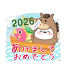 シマエナガ/年末年始(好きな文字を入力)23（個別スタンプ：14）