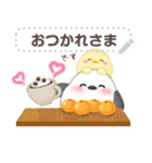 シマエナガ/年末年始(好きな文字を入力)24（個別スタンプ：22）