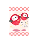 【シマエナガ】BIG年末年始♥毎年使える10（個別スタンプ：11）