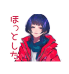 サブカルガールの冬★おしゃれ（個別スタンプ：22）