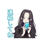 しっかり者な女子♡毎日使える（個別スタンプ：39）