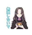 しっかり者な女子♡毎日使える（個別スタンプ：40）