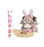 うさぎ彼女♡一年中使える毎日（個別スタンプ：38）