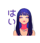 クールギャルの気遣い★韓国オンニ風（個別スタンプ：9）