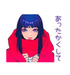 クールギャルの気遣い★韓国オンニ風（個別スタンプ：19）