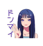 クールギャルの気遣い★韓国オンニ風（個別スタンプ：31）