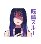 クールギャルの気遣い★韓国オンニ風（個別スタンプ：34）