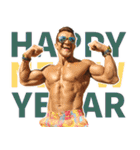 開運！マッスルニューイヤー！※復刻版（個別スタンプ：2）