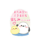 【シマエナガ】BIG年末年始♥毎年使えるA（個別スタンプ：13）