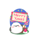 【シマエナガ】BIG年末年始♥毎年使えるA（個別スタンプ：19）