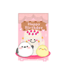 【シマエナガ】BIG年末年始♥毎年使えるA（個別スタンプ：22）