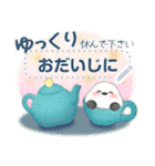 シマエナガ/年末年始(好きな文字を入力)B（個別スタンプ：23）