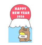 enacocoの2026お正月（個別スタンプ：12）