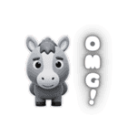 2026あけおめ！3Dカワイイ馬キャラクター！（個別スタンプ：16）