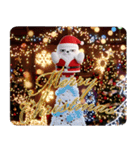 デカ動く 3D擦れうさぎ年末年始2026（個別スタンプ：21）