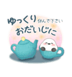 シマエナガ/毎年使える♥年末年始スタンプ9（個別スタンプ：27）