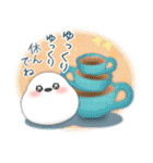 シマエナガ/毎年使える♥年末年始スタンプ9（個別スタンプ：28）