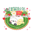 シマエナガ/毎年使える♥年末年始スタンプ6（個別スタンプ：4）