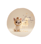 チワワのくーちゃんお正月スタンプ2026ver（個別スタンプ：5）