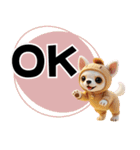 チワワのくーちゃんお正月スタンプ2026ver（個別スタンプ：25）